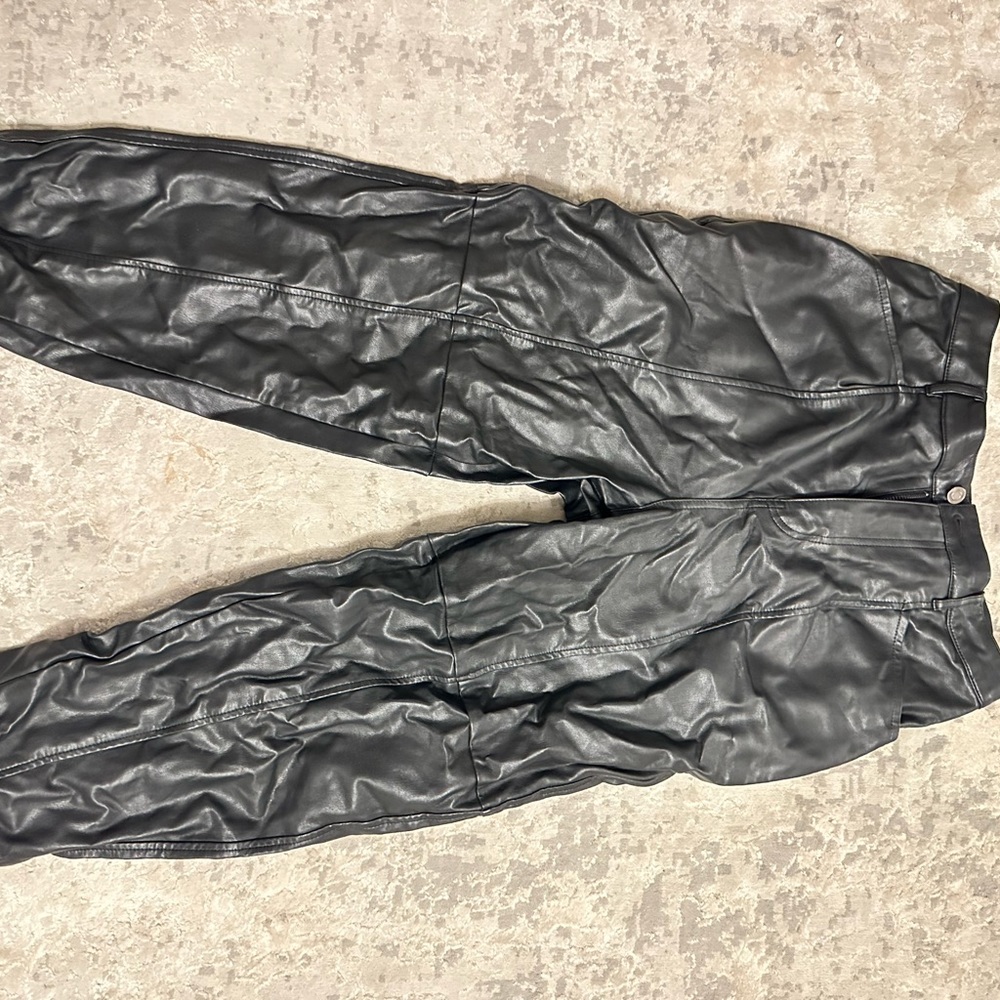 ZARA Leather Pants